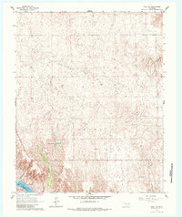 Download a high-resolution, GPS-compatible USGS topo map for Roll NW, OK (1984 edition)