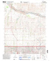 Download a high-resolution, GPS-compatible USGS topo map for Roll, OK (2001 edition)