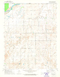 Download a high-resolution, GPS-compatible USGS topo map for Rosston NE, OK (1973 edition)