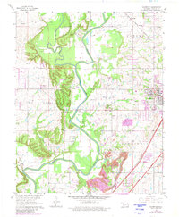 Download a high-resolution, GPS-compatible USGS topo map for Sageeyah, OK (1980 edition)