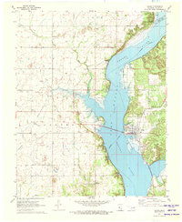Download a high-resolution, GPS-compatible USGS topo map for Salina, OK (1973 edition)