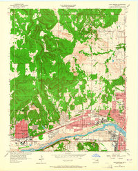 Download a high-resolution, GPS-compatible USGS topo map for Sand Springs, OK (1965 edition)