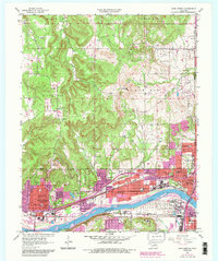 Download a high-resolution, GPS-compatible USGS topo map for Sand Springs, OK (1992 edition)
