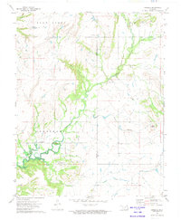 Download a high-resolution, GPS-compatible USGS topo map for Sanders, OK (1974 edition)