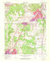 Download a high-resolution, GPS-compatible USGS topo map for Sapulpa North, OK (1968 edition)
