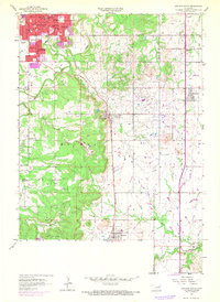 Download a high-resolution, GPS-compatible USGS topo map for Sapulpa South, OK (1968 edition)