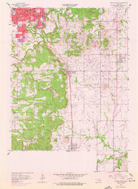 Download a high-resolution, GPS-compatible USGS topo map for Sapulpa South, OK (1977 edition)