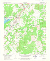 Download a high-resolution, GPS-compatible USGS topo map for Savanna, OK (1968 edition)