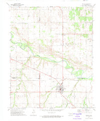 Download a high-resolution, GPS-compatible USGS topo map for Seiling, OK (1974 edition)