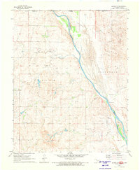 Download a high-resolution, GPS-compatible USGS topo map for Selman NW, OK (1973 edition)
