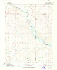 Download a high-resolution, GPS-compatible USGS topo map for Selman SE, OK (1973 edition)