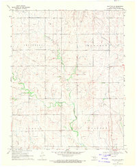 Download a high-resolution, GPS-compatible USGS topo map for Shattuck NE, OK (1971 edition)