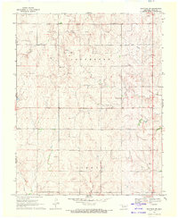 Download a high-resolution, GPS-compatible USGS topo map for Shattuck NW, OK (1971 edition)