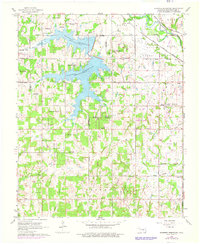 Download a high-resolution, GPS-compatible USGS topo map for Shawnee Reservoir, OK (1976 edition)