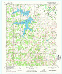 Download a high-resolution, GPS-compatible USGS topo map for Shawnee Reservoir, OK (1986 edition)
