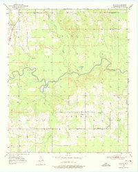 Download a high-resolution, GPS-compatible USGS topo map for Shults, OK (1975 edition)