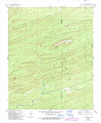 Download a high-resolution, GPS-compatible USGS topo map for Signal Mountain, OK (1993 edition)
