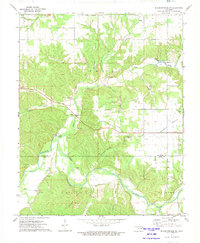 Download a high-resolution, GPS-compatible USGS topo map for Siloam Springs NW, OK (1974 edition)