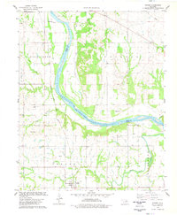 preview thumbnail of historical topo map of Skedee, OK in 1978
