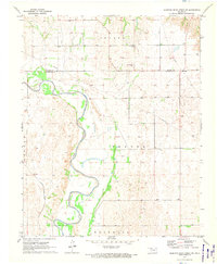 preview thumbnail of historical topo map of Woodward County, OK in 1970