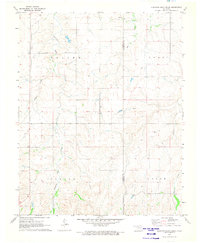 Download a high-resolution, GPS-compatible USGS topo map for Sleeping Bear Creek, OK (1973 edition)