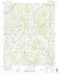 1973 Map of Slick, 1975 Print