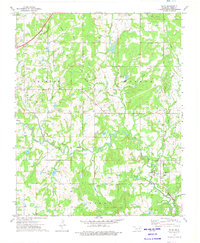 Download a high-resolution, GPS-compatible USGS topo map for Slick, OK (1975 edition)