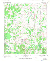 Download a high-resolution, GPS-compatible USGS topo map for Soper, OK (1971 edition)