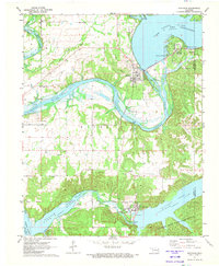 Download a high-resolution, GPS-compatible USGS topo map for Spavinaw, OK (1973 edition)