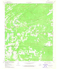 preview thumbnail of historical topo map of Pushmataha County, OK in 1971