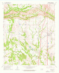 Download a high-resolution, GPS-compatible USGS topo map for Springer, OK (1976 edition)