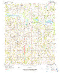 Download a high-resolution, GPS-compatible USGS topo map for St Louis, OK (1991 edition)