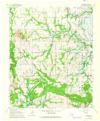 Download a high-resolution, GPS-compatible USGS topo map for Stidham, OK (1964 edition)