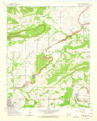 1962 Map of Stigler East, 1978 Print