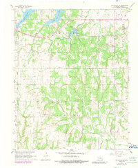 preview thumbnail of historical topo map of Payne County, OK in 1967