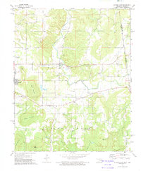 Download a high-resolution, GPS-compatible USGS topo map for Stilwell East, OK (1974 edition)