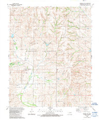 Download a high-resolution, GPS-compatible USGS topo map for Strong City, OK (1989 edition)