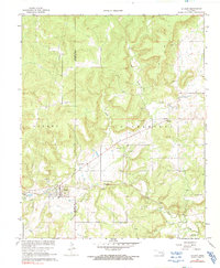 Download a high-resolution, GPS-compatible USGS topo map for Stuart, OK (1991 edition)
