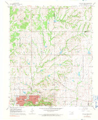 Download a high-resolution, GPS-compatible USGS topo map for Sulphur North, OK (1990 edition)