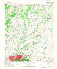 Download a high-resolution, GPS-compatible USGS topo map for Sulphur North, OK (1968 edition)