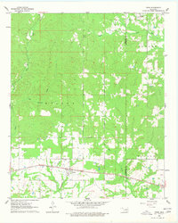 Download a high-resolution, GPS-compatible USGS topo map for Swink, OK (1977 edition)