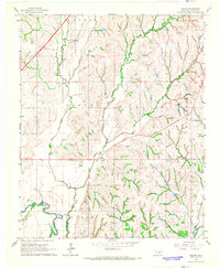 Download a high-resolution, GPS-compatible USGS topo map for Tabler, OK (1967 edition)