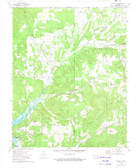 Download a high-resolution, GPS-compatible USGS topo map for Tailholt, OK (1974 edition)