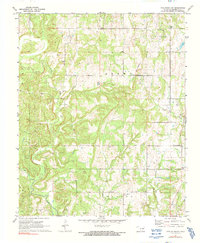 Download a high-resolution, GPS-compatible USGS topo map for Tate Mountain, OK (1991 edition)