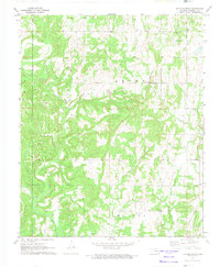 Download a high-resolution, GPS-compatible USGS topo map for Tate Mountain, OK (1974 edition)