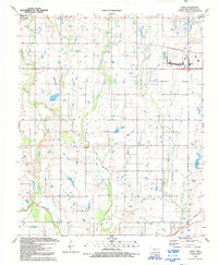 Download a high-resolution, GPS-compatible USGS topo map for Taupa, OK (1992 edition)