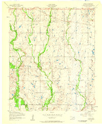 Download a high-resolution, GPS-compatible USGS topo map for Taupa, OK (1959 edition)