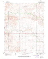 Download a high-resolution, GPS-compatible USGS topo map for Tegarden SE, OK (1971 edition)