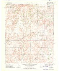 Download a high-resolution, GPS-compatible USGS topo map for Tegarden, OK (1971 edition)