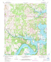 Download a high-resolution, GPS-compatible USGS topo map for Terlton, OK (1983 edition)
